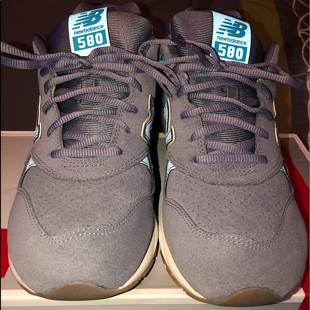New Balance 580 Gray Athletic Shoes